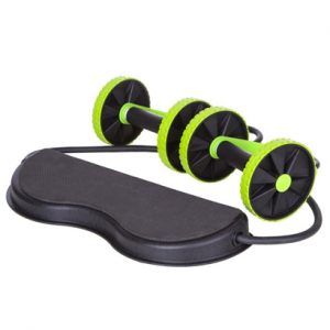 Core Double AB Roller Wheel Fitness