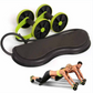 Core Double AB Roller Wheel Fitness