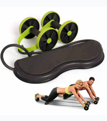 Core Double AB Roller Wheel Fitness